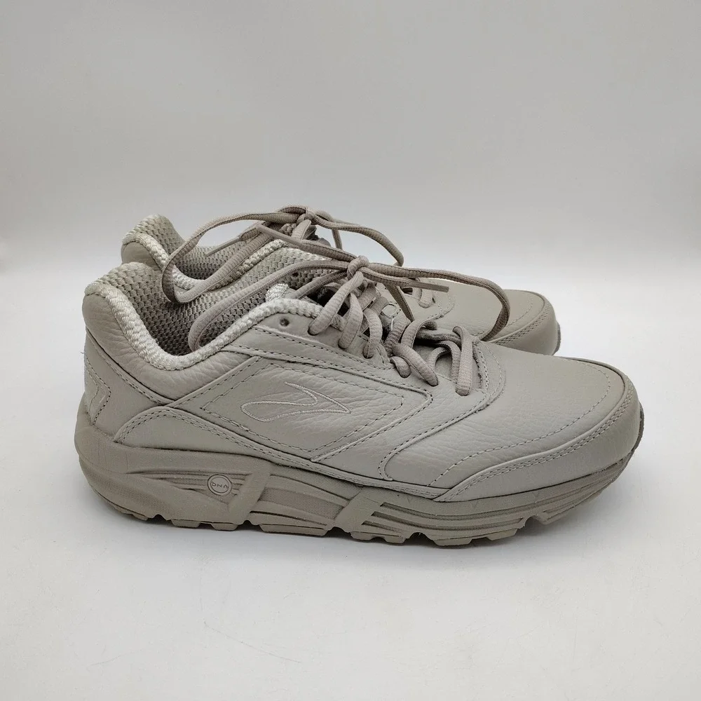 Brooks Addiction Walker Womens Leather Walking Shoes Size 7B